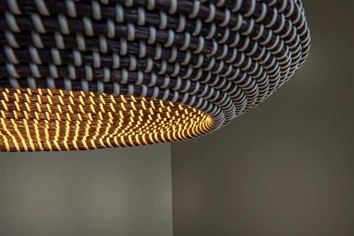 Lucide MADUKA - Suspension - 1xE27 - Noir | Premium - ambiance 3